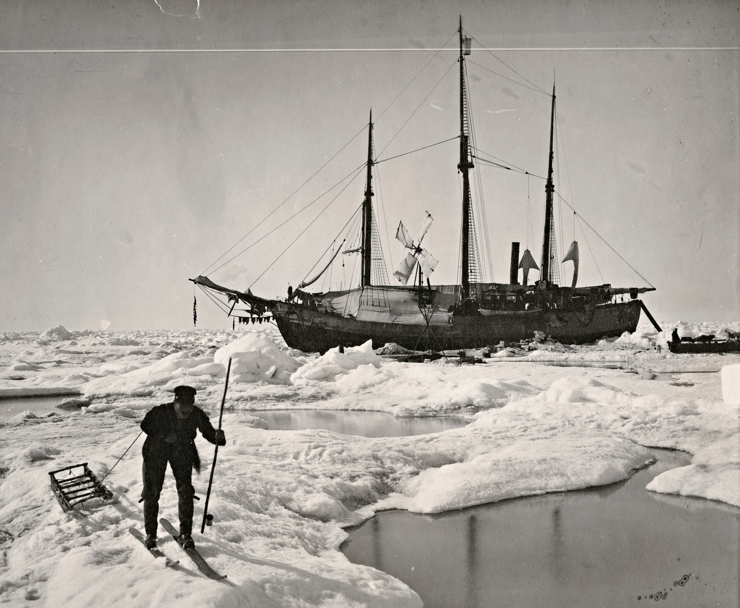 The Fram in Antarctica