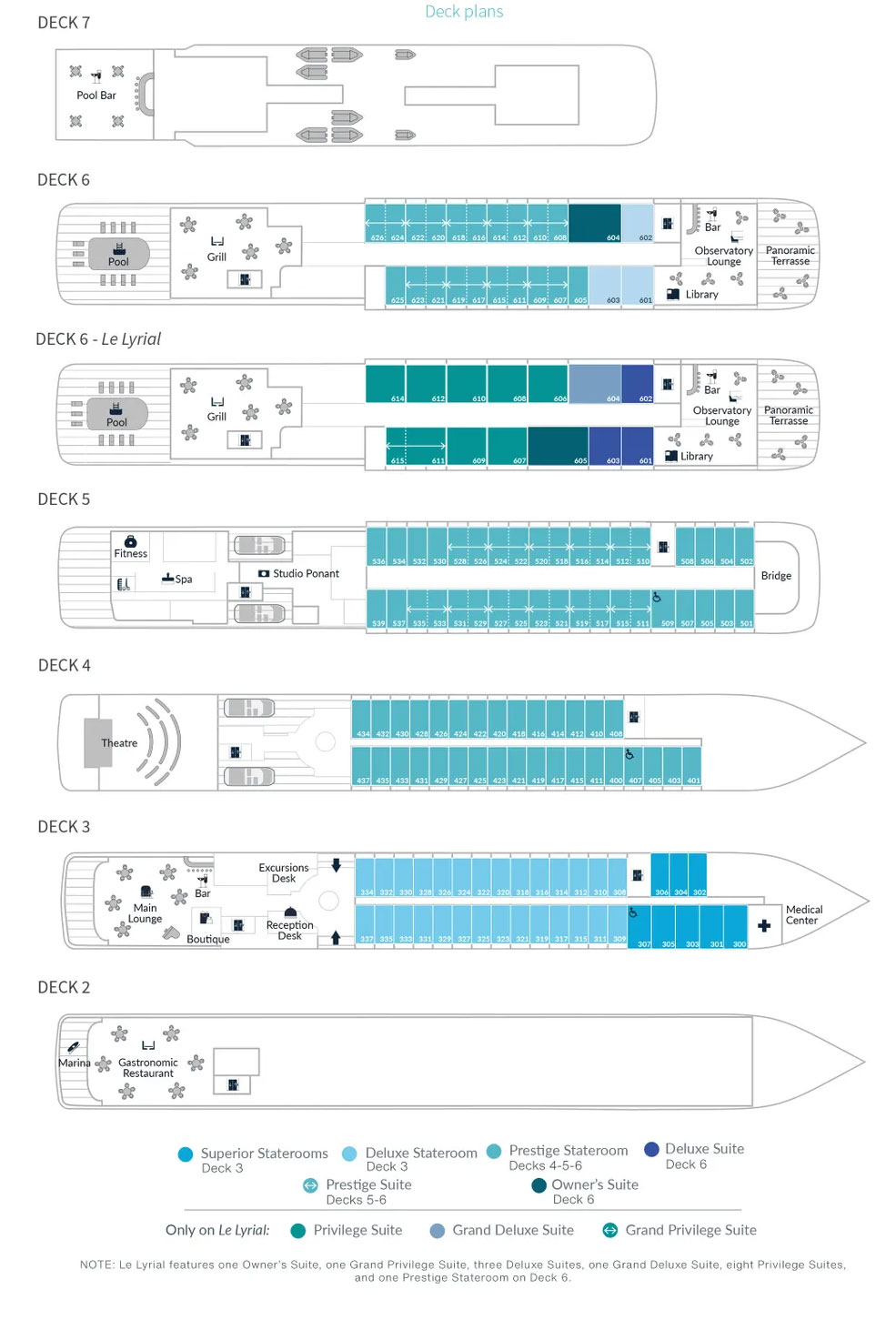LeSoleal-Deck-Plan